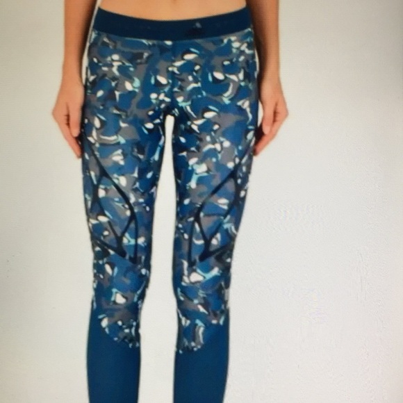 Adidas Stella McCartney’s Run Sprint Web Tights - Picture 2 of 3